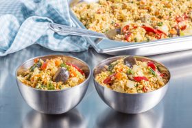 Kasza bulgur z warzywami