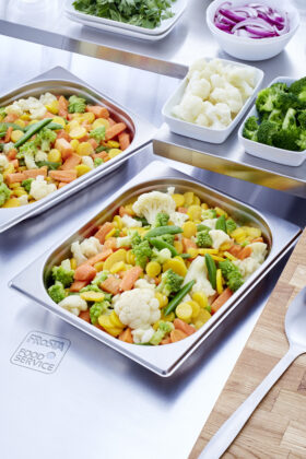 Warzywa w stylu rustykalnym