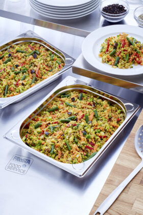 Kasza kuskus z warzywami