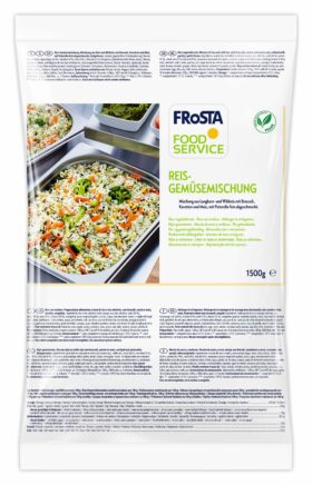 Mieszanka ryżu z warzywami